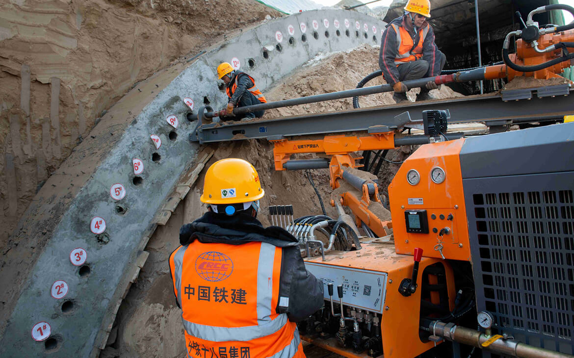 Túnel del tramo de la autopista Taihang en Huixian